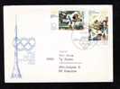 DDR 1980 JUDO Individuel ,Olympic Games MOSCOVA 1 COVER FDC. - Judo
