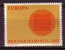 Y7312 - SAN MARINO Ss N°808 - SAINT-MARIN Yv N°763 ** EUROPA CEPT - Ungebraucht