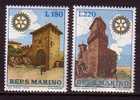 Y7315 - SAN MARINO Ss N°809/10 - SAINT-MARIN Yv N°764/65 ** ROTARY - Unused Stamps