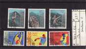 1984 Legendes Et Sport N 784 à 789 Oblitéré Series Compl. - Used Stamps