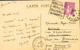 1934 France  03  Neris Les Bains  Daguin Thermes  Terme Thermal   Sur Carte - Thermalisme