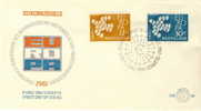 NEDERLAND FDC MICHEL 765/66 EUROPA 1961 - 1961