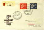 SWITZERLAND FDC MICHEL 736/37 EUROPA 1961 - 1961