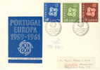 PORTUGAL FDC MICHEL 907/09 EUROPA 1961 - 1961