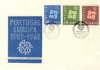 PORTUGAL FDC MICHEL 907/09 EUROPA 1961 - 1961