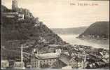 TOP!! ST.GOAR MIT BURG KATZ UND LORELEI * 1910 *!! - St. Goar