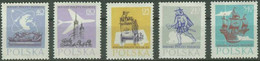 POLAND..1958..Michel # 1063-1067...MLH. - Unused Stamps