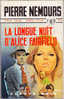 FN. Spé. Pol. N° 1112 - La Longue Nuit D´Alice Fairlfield  - Pierre Nemours  - ( EO 1974 ) . - Fleuve Noir