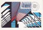 France  EUROPA CEPT 87 CARTE MAXIMUM NUM YVERTL  2471  ARCHITECTURE  Boulogne Billancourt - 1987