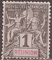 REUNION ISLANDS..1892..Michel # 32...MLH. - Nuovi