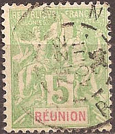 REUNION ISLANDS..1900..Michel # 46...used. - Oblitérés