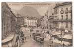 23033)cartolina Illustratoria  Grenoble - La Place Grenette - Rhône-Alpes