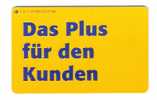 Germany - Deutschland - S 14/97 - Postbank - Das Plus Für Den Kunden - S-Series: Schalterserie Mit Fremdfirmenreklame