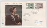 Greenland FDC Queen Margrethe II 16-4-1973 With Cachet Sent To Denmark - Sonstige & Ohne Zuordnung