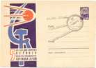 USSR Taganrog Spoutnik 1 Spaceship/Vaisseau Cacheted Postal Stationery Cover Lollini#53-1962 - Russia & USSR