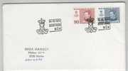 Greenland FDC Queen Margrethe Complete 24-10-1974 Sent To Denmark - Other & Unclassified