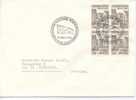 Greenland FDC In Block Of 4 KGH. 200 Anniversary Complete Set On 2 Covers 16-5-1974 Sent To Sweden - Autres & Non Classés