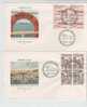 Greenland FDC In Block Of 4 KGH. 200 Anniversary Complete Set On 2 Covers 16-5-1974 With Cachet - Other & Unclassified