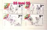 Bulgaria / Bulgarie  1994 Football World Cup – USA 4v. – MNH - 1994 – USA