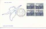 Greenland FDC Block Of 4 Amendment Of The Constitution 5-6-1978 - Otros & Sin Clasificación