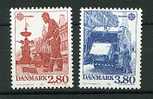 Danemark ** N° 881/882 - Europa 1986 - Unused Stamps
