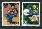 Luxembourg ** N° 981/982 - Europa 1981 . - Unused Stamps