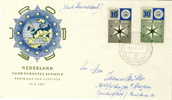 NEDERLAND FDC MICHEL 704/05 EUROPA 1957 - 1957