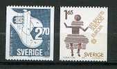 Suède ** N° 1219 - 1220 - Europa 1983 - Ongebruikt