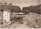 Cpsm Aix Les Bains La Plage Et La Douche Animées - Aix Les Bains