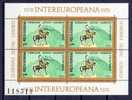 Romania 1978 / Intereuropa / 2 Blocks MNH - Nuevos