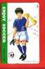 Japan Japon  Telefonkarte Phonecard  Soccer Comic Comics  Manga  Cartoons  Anime  Animate - Comics