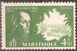 MARTINIQUE..1945..Michel # 221...MLH. - Unused Stamps