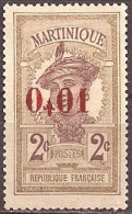 MARTINIQUE..1924..Michel # 118...MLH. - Unused Stamps