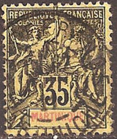 MARTINIQUE..1899..Michel # 43...used. - Usati