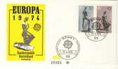 BUND FDC MICHEL 804/05 EUROPA 1974 - 1974