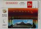 Port Crane,harbour Trestle Bridge,China 2003 Jiaxing Harbor Management Committee Advertising Pre-stamped Card - Sonstige (See)