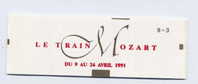 FRANCE - Carnet 2614-C 11 - Marianne De BRIAT 2.30 Fr - La Poste Avec Le Train De MOZART - Other & Unclassified