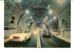 CPSM COURMAYEUR ENTREVES ITALE Tunnel Du Mont Blanc AUTO Voiture FIAT ? Italienne GROS PLAN - Bus & Autocars