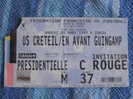 Billet De Match US Créteil / En Avant Guingamp - Otros & Sin Clasificación