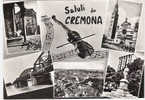 $-0275-  SALUTI DA CREMONA - F.G. - VIAGGIATA - ITALY - Cremona