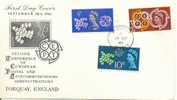 Grande-Bretagne FDC 1961 " Europa-61 " Yvert 362/4 - 1961