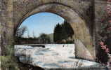 39   CHAMPAGNOLE   Barrage Sur L'Ain  Vue  Prise Sous La Voute Du Pont CPSM   Dentellée - Champagnole