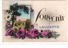 CPA.  SOUVENIR DE LAUZERTE. DATEE 1954. - Lauzerte