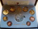 VATICANO ( VATIKAN  ) - 2006 - BENEDETTO XVI - ANNATA COMPLETA 8 VALORI + MEDAGLIA ARGENTO - FONDO SPECCHIO ( PROOF - Vaticaanstad