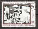 CAMEROUN 1981  , PICASSO " Guernica" , Yvert N° PA 310 , Obl ; TB - Picasso