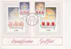 FINLANDE CARTE MAXIMUM  YVERT 943/944 NOEL - Cartoline Maximum