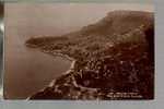 Jolie CP Photo Monte Carlo Vue De La Grande Corniche - Ed Gilletta 852 - CAD Nice 3-07-1932 Flamme Fête Gymnique Juillet - Panoramische Zichten, Meerdere Zichten