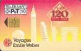 # Luxembourg L20 Voyage Weber - KS02 10 Gem 12.94  Tres Bon Etat - Luxemburgo