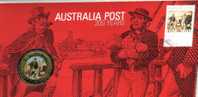 AUSTRALIA  $1 200 YEARS  POST OFFICE COLOURED QEII HEAD 1 YEAR PNC 2009 UNC NOT RELEASED READ DESCRIPTION CAREFULLY!! - Münz- Und Jahressets