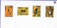 Fa86 Congo 1991 Insects Us - Usati